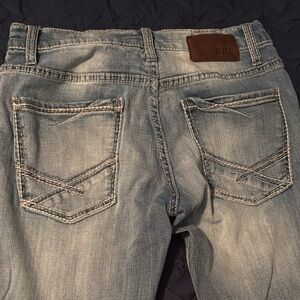 BKE Women's Boot Cut Jeans - Light Blue